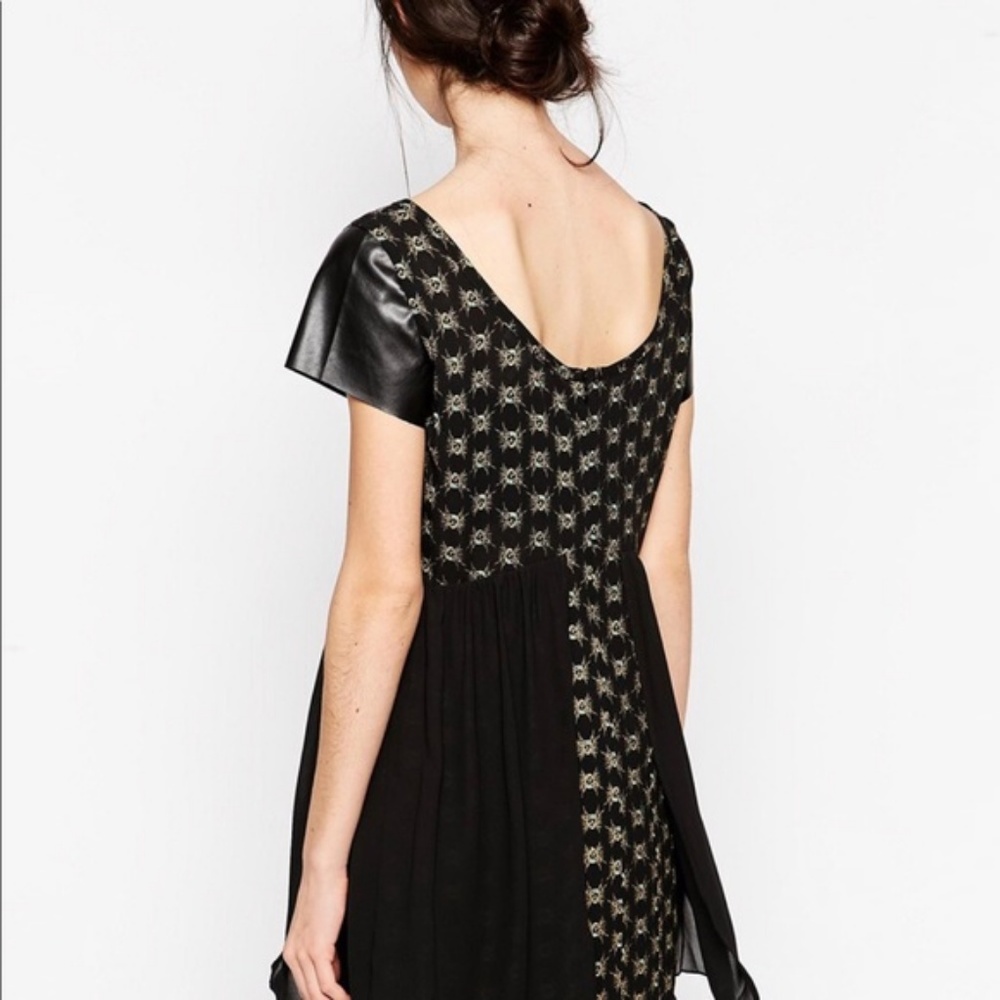 House Of Harlow 1960 Adeline Punk Mini Dress NWT